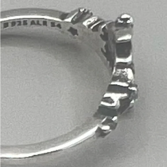 Disney Inspired 🧚‍♀️Tinkerbell🧚 S925 Sterling Silver Ring In Gift Box Size 6 - Picture 7 of 7